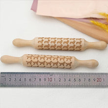 Load image into Gallery viewer, image of dog rolling pin next to a scale for sizing