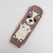 Load image into Gallery viewer, Image of a super-cute Chihuahua socks made of cotton, polyester and spandex