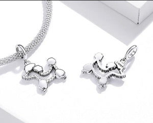 Cloud Poodle Love Silver Pendant-Dog Themed Jewellery-Dogs, Jewellery, Pendant, Poodle-3