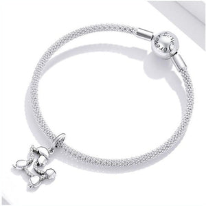 Cloud Poodle Love Silver Pendant-Dog Themed Jewellery-Dogs, Jewellery, Pendant, Poodle-5