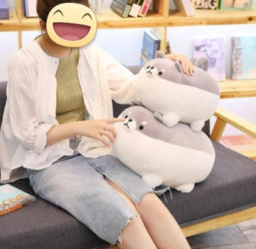 Cocktail Sausage Husky Stuffed Plush Toy Pillow Home Decor Lelakaya 900842 360x