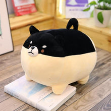 Load image into Gallery viewer, Cocktail Sausage Husky Stuffed Plush Toy PillowHome DecorShiba Inu - Black and Tan CoatSmall