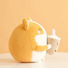 Load image into Gallery viewer, Coffee Cup Corgi Plush Stuffed Pillow-Soft Toy-Corgi, Dogs, Home Decor, Stuffed Animal-7
