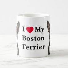 Load image into Gallery viewer, Color Changing Boston Terrier Love Coffee MugMug