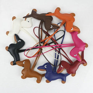 Image of nine Dachshund accessories in different colors