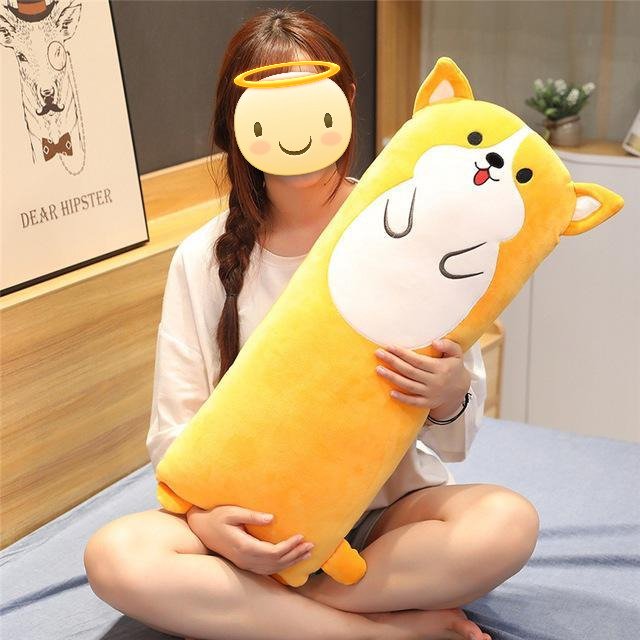 Corgi and Shiba Inu Love Huggable Plush Toy Pillows-Soft Toy-Corgi, Dogs, Home Decor, Shiba Inu, Soft Toy, Stuffed Animal-Medium-Corgi-2