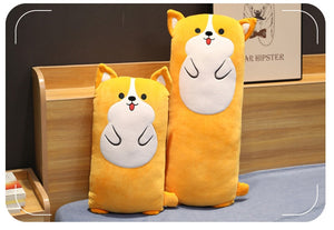 Corgi and Shiba Inu Love Huggable Plush Toy Pillows-Soft Toy-Corgi, Dogs, Home Decor, Shiba Inu, Soft Toy, Stuffed Animal-5