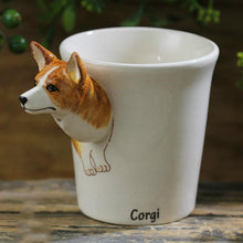 Load image into Gallery viewer, Corgi Love 3D Ceramic CupMug