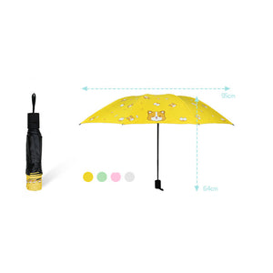 Corgi Love Foldable Parasol Umbrella-Accessories-Accessories, Corgi, Dogs, Umbrella-10