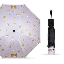 Load image into Gallery viewer, Corgi Love Foldable Parasol Umbrella-Accessories-Accessories, Corgi, Dogs, Umbrella-Pink-5