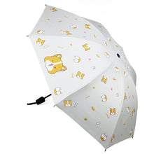 Load image into Gallery viewer, Corgi Love Foldable Parasol Umbrella-Accessories-Accessories, Corgi, Dogs, Umbrella-8