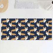 Corgi Love Large Desktop Mousepads-Accessories-Accessories, Corgi, Dogs, Home Decor, Mouse Pad-8