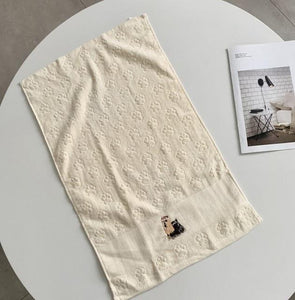 Corgi Love Large Embroidered Cotton Towel - Series 1-Home Decor-Corgi, Dogs, Home Decor, Towel-Yorkshire Terrier-23