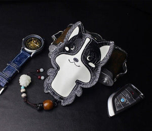 Corgi Love Large Genuine Leather Keychains-Accessories-Accessories, Corgi, Dogs, Keychain-34
