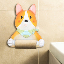 Load image into Gallery viewer, Corgi Love Toilet Roll Holder-Home Decor-Bathroom Decor, Corgi, Dogs, Home Decor-7