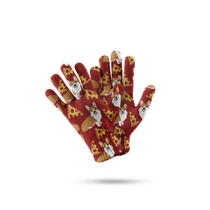 Corgi Love Touch Screen Gloves-Accessories-Accessories, Corgi, Dogs, Gloves-3
