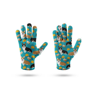 Corgi Love Touch Screen Gloves-Accessories-Accessories, Corgi, Dogs, Gloves-7