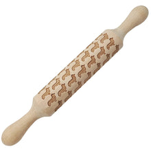 Load image into Gallery viewer, Image of a wooden corgi rolling pin