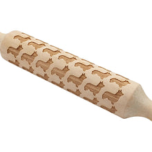 Load image into Gallery viewer, Close up image of corgi rolling pin for baking