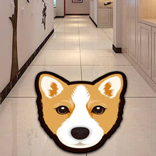 Load image into Gallery viewer, Image of a corgi rug in a hallway