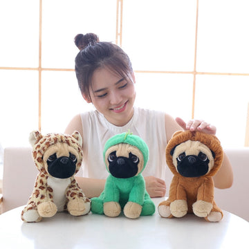 Costume Party Pugs Stuffed Animal Plush Toy-Soft Toy-Dogs, Home Decor, Pug, Soft Toy, Stuffed Animal-9