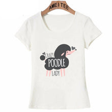 Load image into Gallery viewer, Crazy Poodle Lady Womens T Shirt-Apparel-Apparel, Dogs, Poodle, T Shirt, Z1-S-1