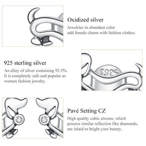 Curved Dachshund Love Silver Earrings-Dog Themed Jewellery-Dachshund, Dogs, Earrings, Jewellery-8