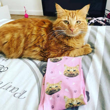 Load image into Gallery viewer, Custom Cat Socks - Personalized Cat Gifts for Cat Lovers-Accessories, Cats, Personalized Dog Gifts, Socks-1