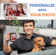 Load image into Gallery viewer, Sip with Style: Personalize Your Morning with Custom Dog Mugs-Personalized Dog Gifts-Dogs, Home Decor, Mugs, Personalized Dog Gifts-Black-1