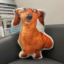 Load image into Gallery viewer, Customizable Dog Pillows - Create Your Furry Friend&#39;s Plush Likeness!-Personalized Dog Gifts-Dogs, Home Decor, Personalized Dog Gifts, Pillowcase-7