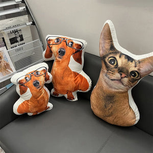 Customizable Dog Pillows - Create Your Furry Friend's Plush Likeness!-Personalized Dog Gifts-Dogs, Home Decor, Personalized Dog Gifts, Pillowcase-8