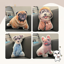 Load image into Gallery viewer, Customizable Dog Pillows - Create Your Furry Friend&#39;s Plush Likeness!-Personalized Dog Gifts-Dogs, Home Decor, Personalized Dog Gifts, Pillowcase-9