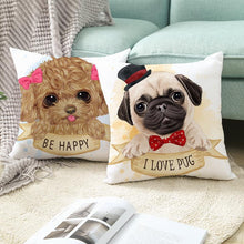 Load image into Gallery viewer, Cute as Candy Baby Doggos Cushion CoversCushion Cover