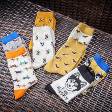 Load image into Gallery viewer, Cute Doggo Pattern Socks - 2 PairsSocks
