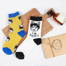 Load image into Gallery viewer, Cute French Bulldog Pattern Socks - 2 Pairs-Apparel-Accessories, Dogs, French Bulldog, Socks-8