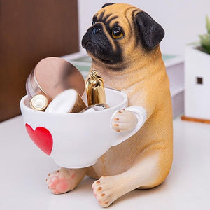 Cutest and Most Helpful Pugs Desktop Ornaments-Home Decor-Bathroom Decor, Dogs, Home Decor, Pug, Statue-5
