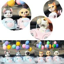 Load image into Gallery viewer, Cutest Balloon Car French Bulldog BobbleheadCar Accessories