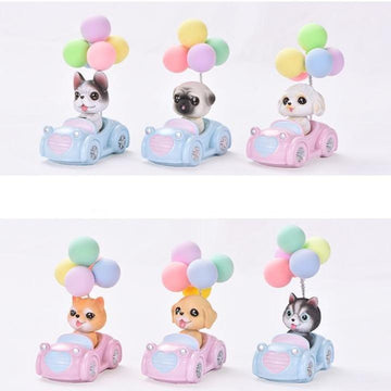 Cutest Balloon Car Pug BobbleheadCar Accessories