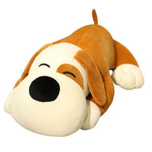 This image shows a Cutest Basset Hound Stuffed Animal Plush Pillow.