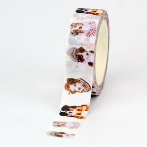 Image of Australian Shepherd tape in the most adorable infinite Australian Shepherds design