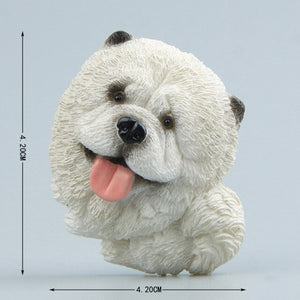 Cutest Bichon Frise Fridge Magnet-Home Decor-Bichon Frise, Dogs, Home Decor, Magnets-Tibetan Mastiff - White-24