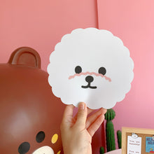 Load image into Gallery viewer, Cutest Bichon Frise Love Mousepad-Accessories-Accessories, Bichon Frise, Dogs, Home Decor, Mouse Pad-3