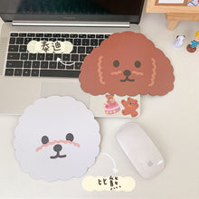 Load image into Gallery viewer, Cutest Bichon Frise Love Mousepad-Accessories-Accessories, Bichon Frise, Dogs, Home Decor, Mouse Pad-5