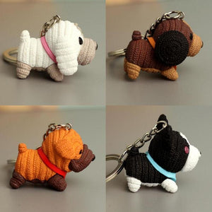 Cutest Boston Terrier Love KeychainKey Chain