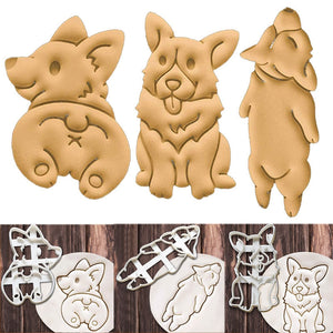 Cutest Corgi Love Cookie Cutters-Home Decor-Baking, Cookie Cutters, Corgi, Dogs-2