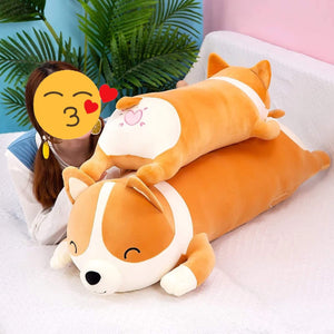 Cutest Corgi Stuffed Animal Huggable Plush Pillows (Small to Giant Size)-Soft Toy-Corgi, Dogs, Home Decor, Huggable Stuffed Animals, Soft Toy, Stuffed Animal, Stuffed Cushions-5