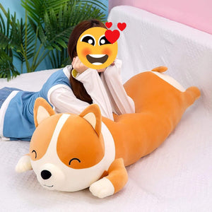 Cutest Corgi Stuffed Animal Huggable Plush Pillows (Small to Giant Size)-Soft Toy-Corgi, Dogs, Home Decor, Huggable Stuffed Animals, Soft Toy, Stuffed Animal, Stuffed Cushions-6