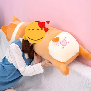 Cutest Corgi Stuffed Animal Huggable Plush Pillows (Small to Giant Size)-Soft Toy-Corgi, Dogs, Home Decor, Huggable Stuffed Animals, Soft Toy, Stuffed Animal, Stuffed Cushions-7