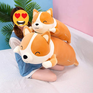 Cutest Corgi Stuffed Animal Huggable Plush Pillows (Small to Giant Size)-Soft Toy-Corgi, Dogs, Home Decor, Huggable Stuffed Animals, Soft Toy, Stuffed Animal, Stuffed Cushions-8