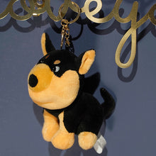 Load image into Gallery viewer, Cutest Doberman Plush Keychain-Accessories-Accessories, Doberman, Dogs, Keychain-2